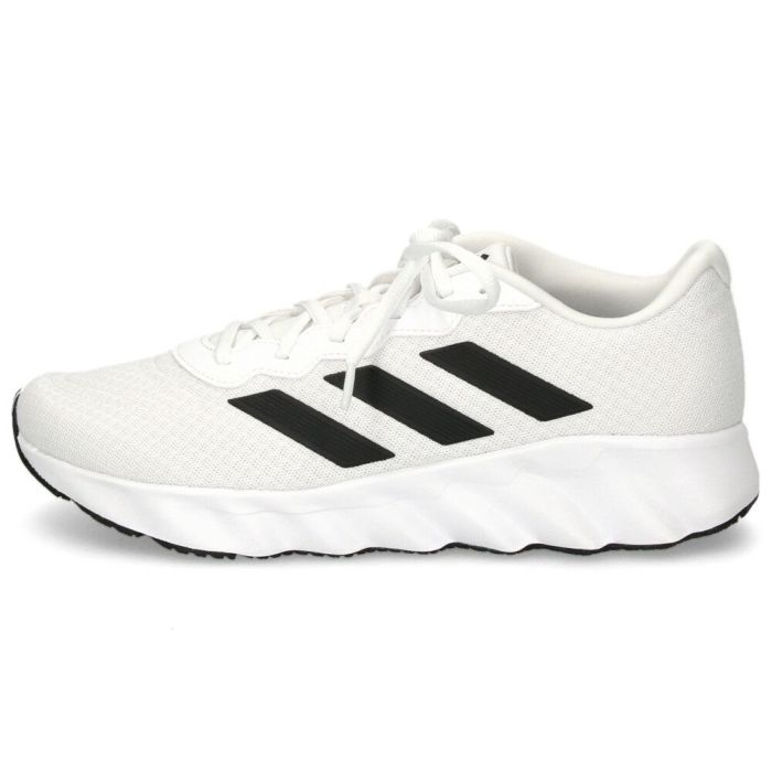 アディダス スニーカー メンズ カジュアル シューズ 黒 白 スイッチ ムーブ U ランニングシューズ ID5252 ID5253 ブラック ホワイト 靴 adidas 