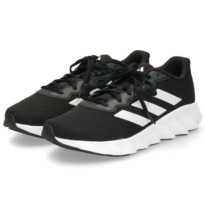 アディダス スニーカー メンズ カジュアル シューズ 黒 白 スイッチ ムーブ U ランニングシューズ ID5252 ID5253 ブラック ホワイト 靴 adidas 