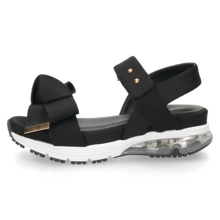 サンダル レディース 靴 スポーツサンダル 厚底 エアクッション ストラップ スポサン リボンデザイン 歩きやすい パレード 1083WK Parade