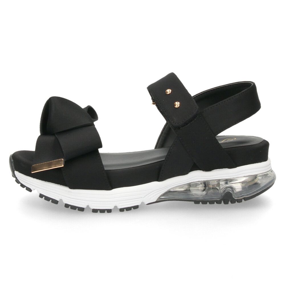 サンダル レディース 靴 スポーツサンダル 厚底 エアクッション ストラップ スポサン リボンデザイン 歩きやすい パレード 1083WK Parade