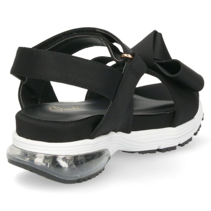 サンダル レディース 靴 スポーツサンダル 厚底 エアクッション ストラップ スポサン リボンデザイン 歩きやすい パレード 1083WK Parade