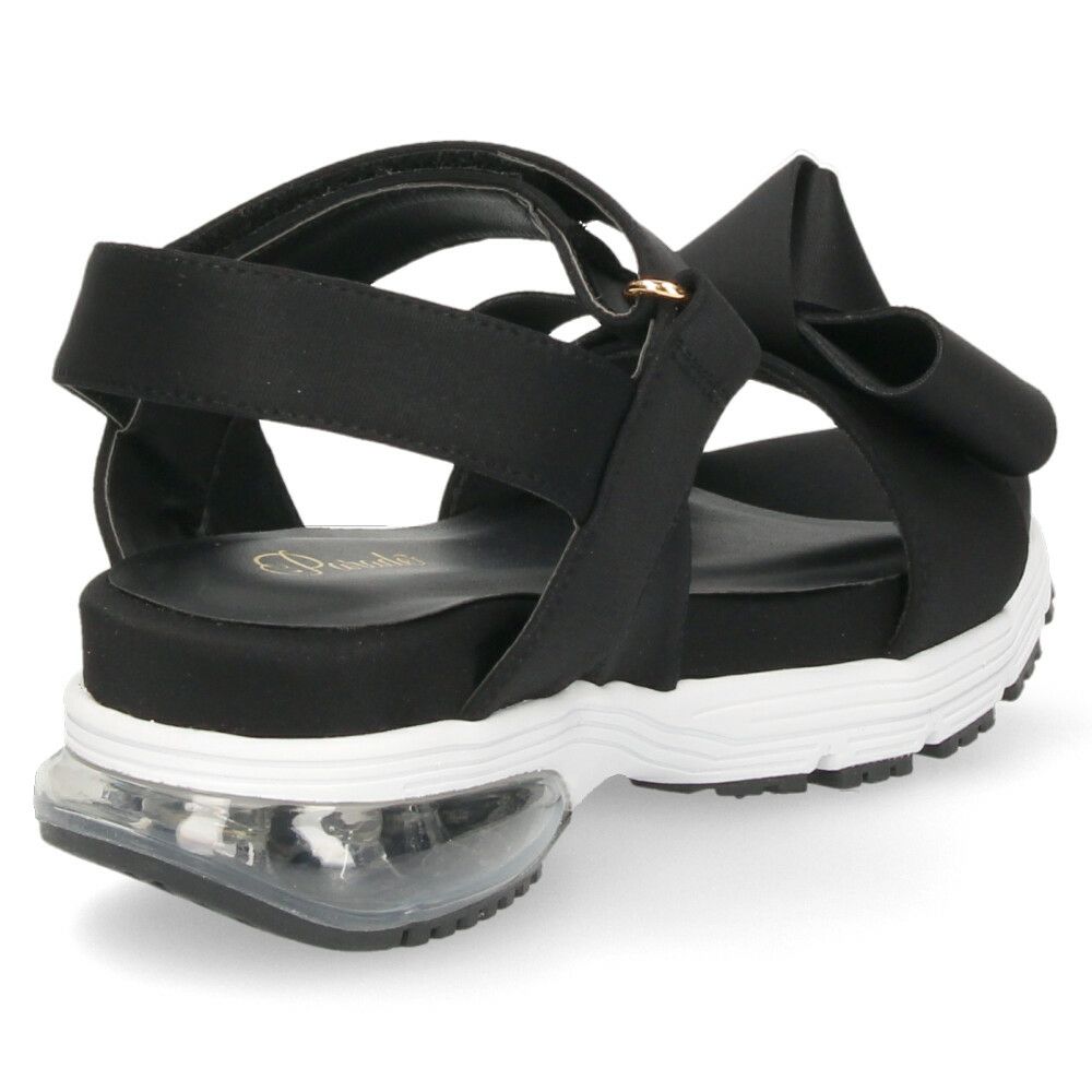 サンダル レディース 靴 スポーツサンダル 厚底 エアクッション ストラップ スポサン リボンデザイン 歩きやすい パレード 1083WK Parade