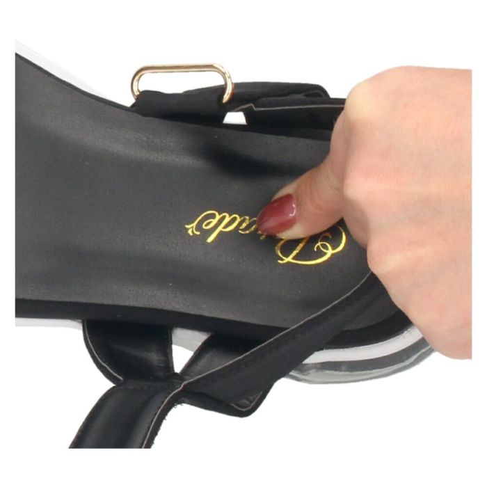 サンダル レディース 靴 スポーツサンダル 厚底 エアクッション ストラップ スポサン リボンデザイン 歩きやすい パレード 1083WK Parade