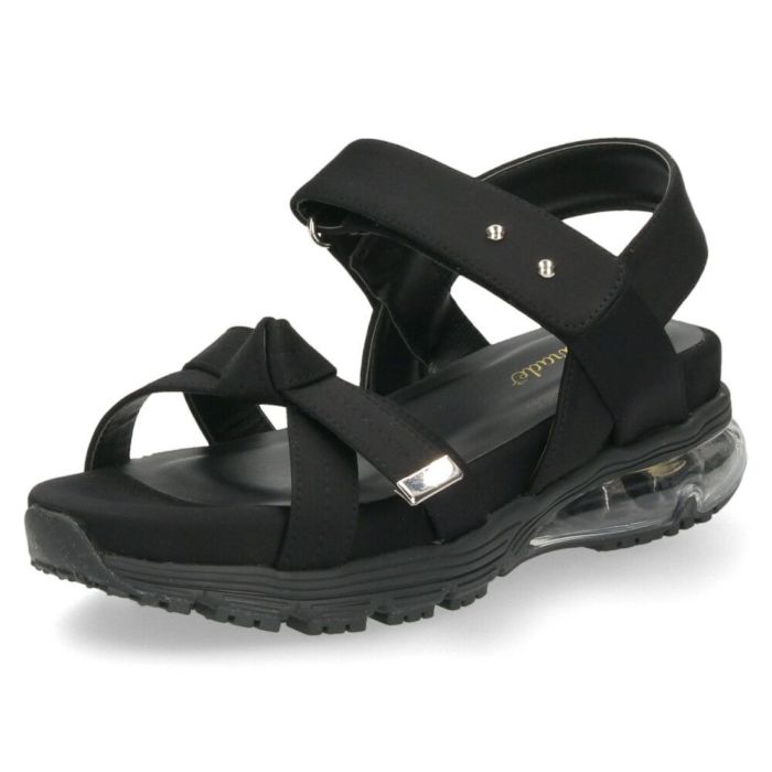 サンダル レディース 靴 スポーツサンダル 厚底 エアクッション ストラップ スポサン リボンデザイン 歩きやすい パレード 1498WK Parade