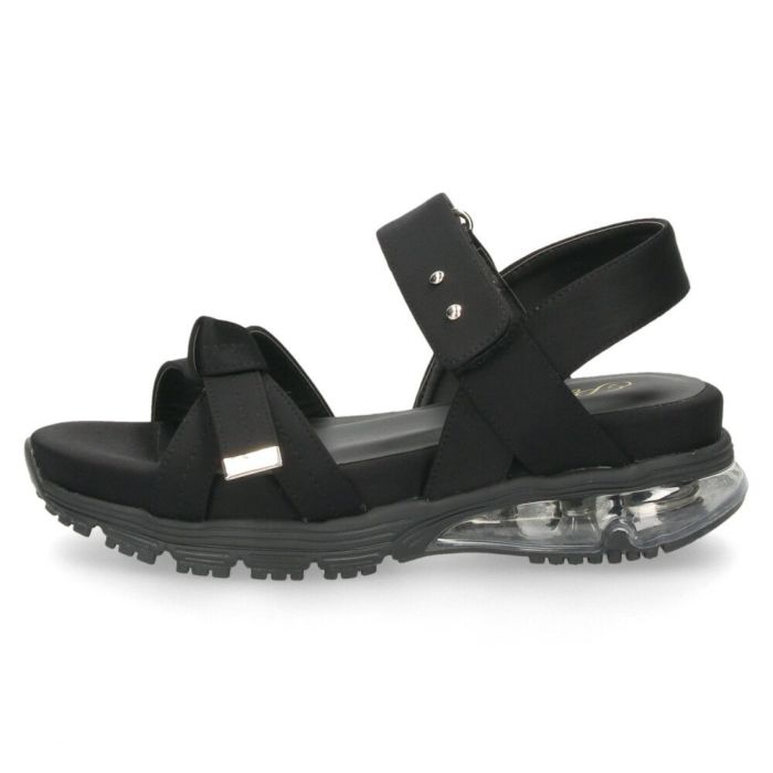 サンダル レディース 靴 スポーツサンダル 厚底 エアクッション ストラップ スポサン リボンデザイン 歩きやすい パレード 1498WK Parade