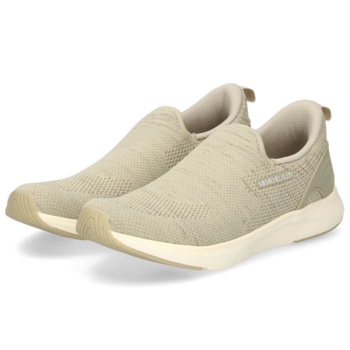 スニーカー レディース スリッポン 靴 履きやすい 軽量 通気性 柔らかい メッシュ ハンズフリー クッション性 シンプル 黒 ミッシェルクラン  2800 MK MICHEL KLEIN