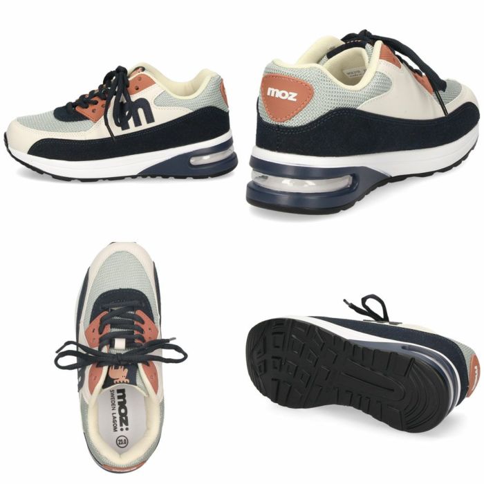 モズ スニーカー レディース 厚底 エアソール おしゃれ 黒 moz 2100 カジュアル シューズ 歩きやすい 軽量 疲れない 通勤 通学