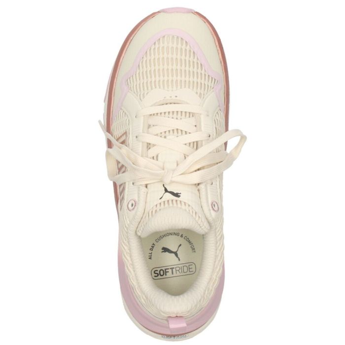 プーマ スニーカー レディース 厚底 ランニングシューズ ソフトライド SOFTRIDE ディバイン メタル 310167 04 アルペンスノー 靴 PUMA