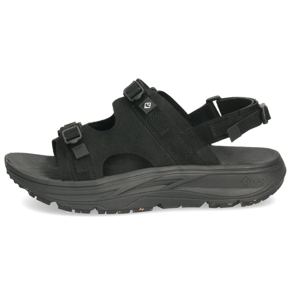 リグ リカバリーサンダル クルカ2.0 メンズ ストラップサンダル スポーツサンダル ブラック 黒 アウトドア スポサン rig kuruka 2.0 RG0031