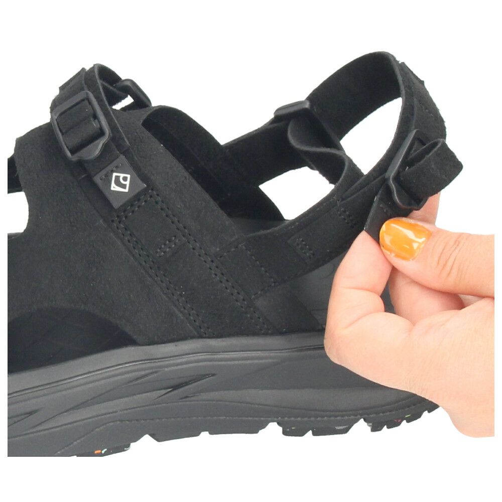 リグ リカバリーサンダル クルカ2.0 メンズ ストラップサンダル スポーツサンダル ブラック 黒 アウトドア スポサン rig kuruka 2.0 RG0031