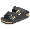 ビルケンシュトック サンダル アリゾナ ビルコフロー レディース ブラック 黒 ナロー幅 コンフォートサンダル BIRKENSTOCK Arizona BF 1029493