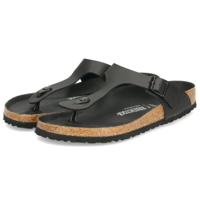 ビルケンシュトック ギゼ BS メンズ サンダル フットベッド ストング レギュラー ブラック BIRKENSTOCK Gizeh BS 1029143