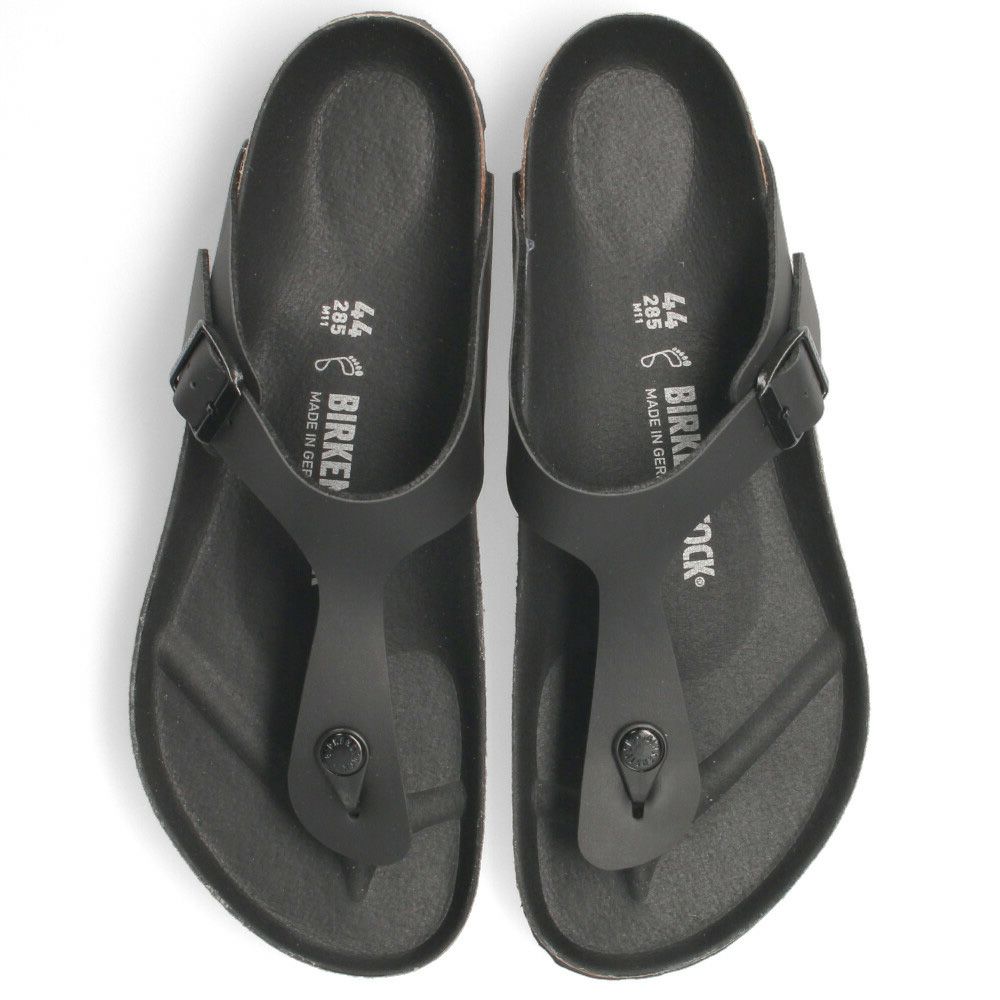 ビルケンシュトック ギゼ BS メンズ サンダル フットベッド ストング レギュラー ブラック BIRKENSTOCK Gizeh BS 1029143