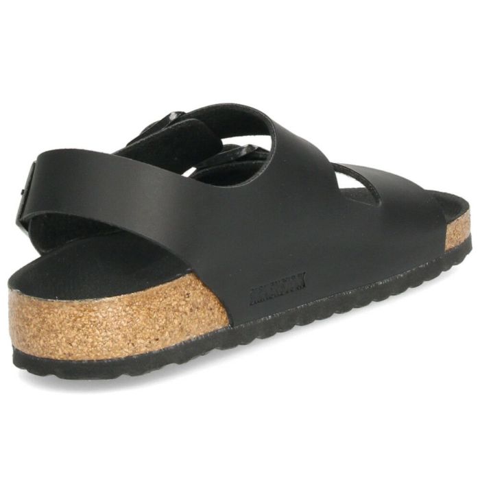 ビルケンシュトック ミラノ BS メンズ サンダル フットベッド ストラップ レギュラー ブラック BIRKENSTOCK Milano BS 1024997