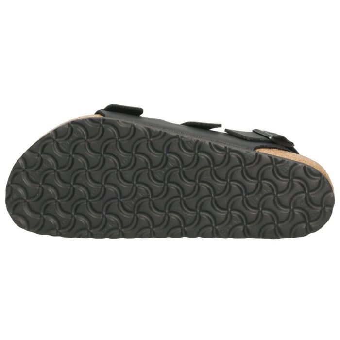 ビルケンシュトック ミラノ BS メンズ サンダル フットベッド ストラップ レギュラー ブラック BIRKENSTOCK Milano BS 1024997