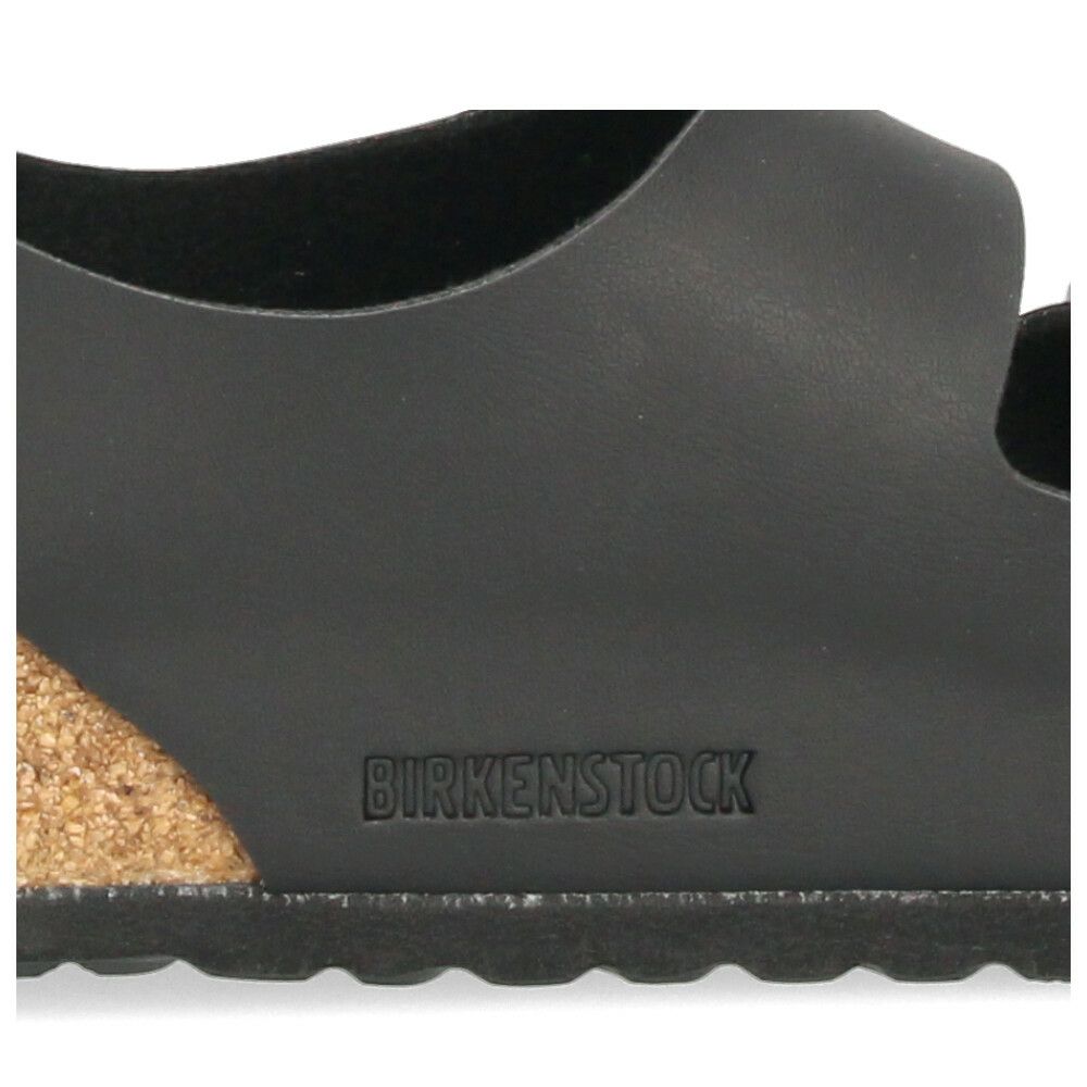 ビルケンシュトック ミラノ BS メンズ サンダル フットベッド ストラップ レギュラー ブラック BIRKENSTOCK Milano BS 1024997
