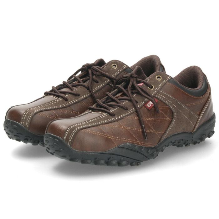 メンズ カジュアルシューズ スニーカー 靴 低反発 快適 歩きやすい  デイリーユース ブラック ブラウン EDWIN エドウィン EDM-6100