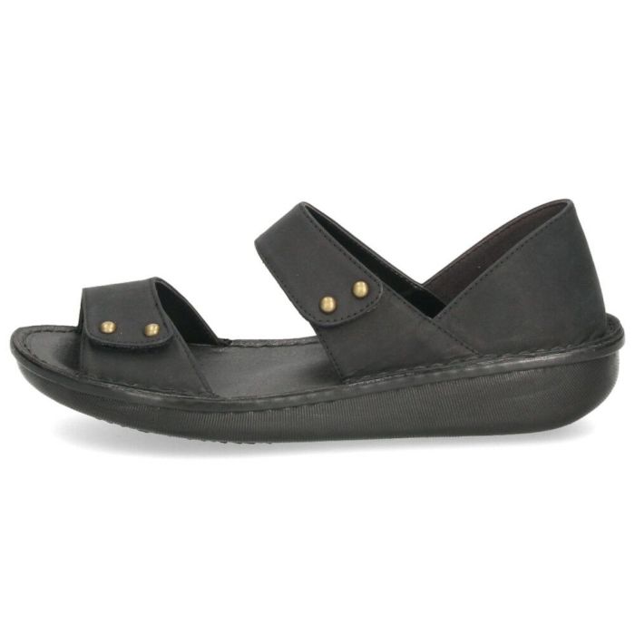 サンダル レディース 疲れない 本革 厚底 コンフォートサンダル 幅広 甲高 軽量 ローヒール 黒 8868 かかとが踏める 2way ミュール オープントゥ レザー ニコ 靴 NICO 日本製