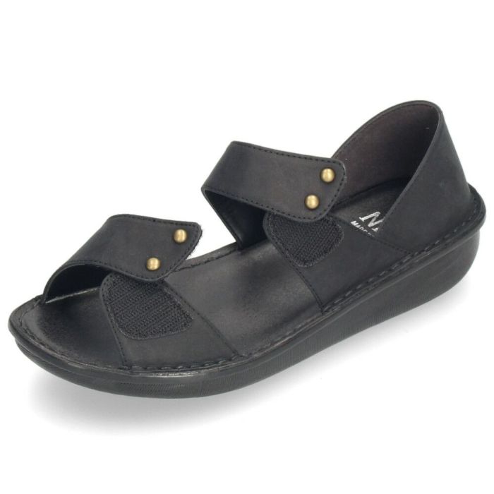 サンダル レディース 疲れない 本革 厚底 コンフォートサンダル 幅広 甲高 軽量 ローヒール 黒 8868 かかとが踏める 2way ミュール オープントゥ レザー ニコ 靴 NICO 日本製