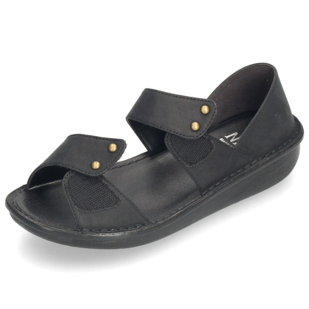 サンダル レディース 疲れない 本革 厚底 コンフォートサンダル 幅広 甲高 軽量 ローヒール 黒 8868 かかとが踏める 2way ミュール オープントゥ レザー ニコ 靴 NICO 日本製