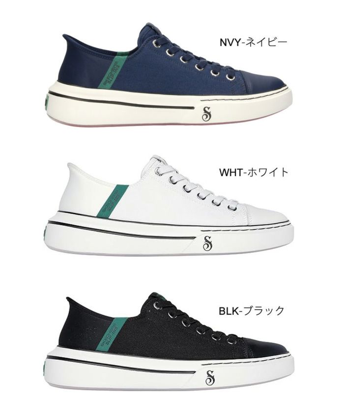 スケッチャーズ スリップインズ メンズ スニーカー スリッポン Slip-ins スヌープ ワン ロー ドッグ キャンバス 白 黒 紺 ハンズフリー 251030 SKECHERS