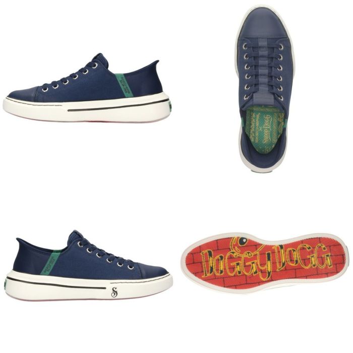 スケッチャーズ スリップインズ メンズ スニーカー スリッポン Slip-ins スヌープ ワン ロー ドッグ キャンバス 白 黒 紺 ハンズフリー 251030 SKECHERS