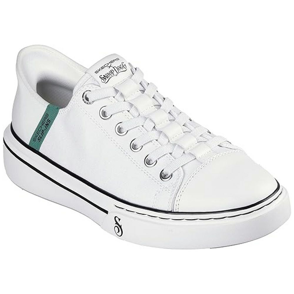 スケッチャーズ スリップインズ メンズ スニーカー スリッポン Slip-ins スヌープ ワン ロー ドッグ キャンバス 白 黒 紺 ハンズフリー 251030 SKECHERS