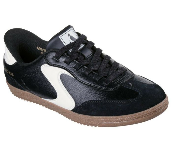 スケッチャーズ スリップインズ レディース スニーカー スリッポン 黒 白 Slip-ins ホットショット 185322 ハンズフリー シューズ SKECHERS 