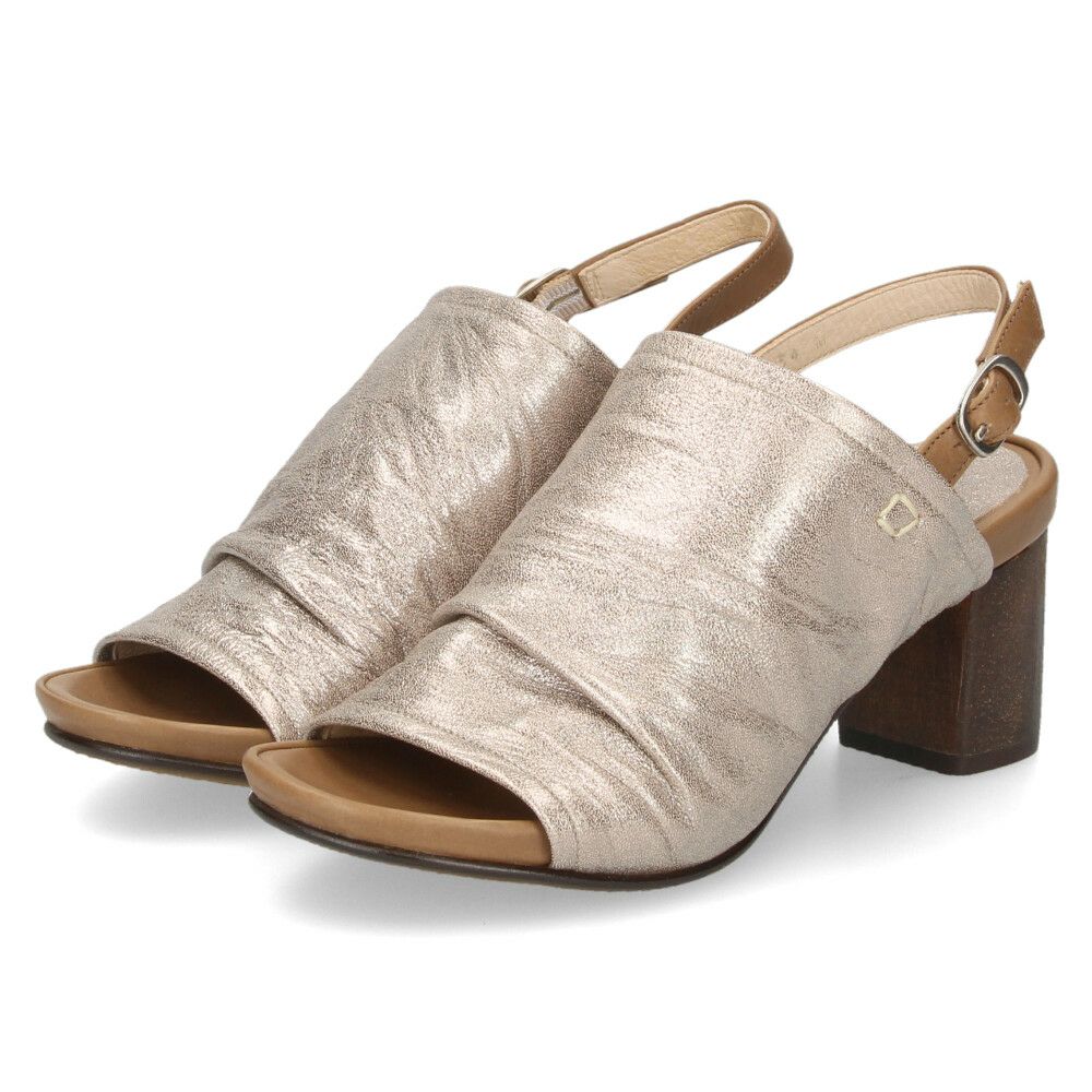 サンダル レディース 本革 ストラップサンダル 甲深 太ヒール サヤ 51254 ブラック オリーブ シルバー SAYA 靴 ラボキゴシ 日本製