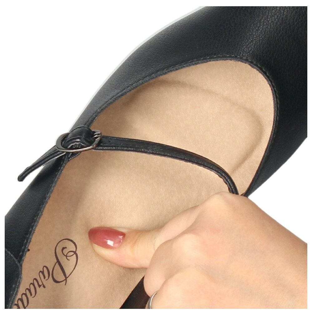 レディース 靴 パンプス ストラップ ローヒール 3E 超快適 痛くない 履きやすい 歩きやすい PA7409 Parade パレード