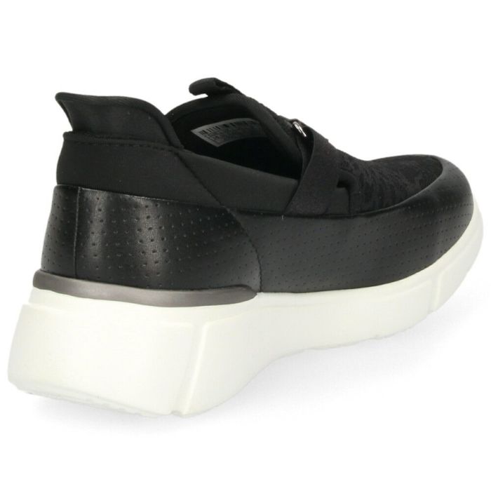 スリッポン レディース スニーカー LCS ロワール SP LC SI ルコック ルコックスポルティフ 23 軽量 ハンズフリーシューズ 立ったまま履ける レース 消臭機能 黒 ブラック グレー カジュアル LECOQ  le coq sportif 