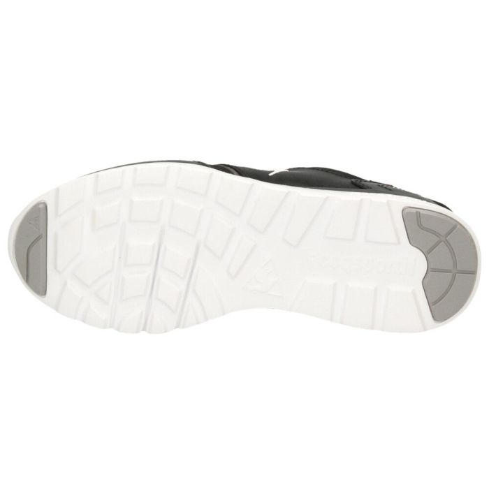 ルコック スニーカー レディース 黒 ブラック ラメ ルコックスポルティフ ラセーヌ 靴 さっと履ける 手を使わず履ける 軽量 消臭 ローカット ワイド幅 3E le coq sportif LU5SSN24LZ