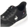 ルコック スニーカー レディース 黒 ブラック ラメ ルコックスポルティフ ラセーヌ 靴 さっと履ける 手を使わず履ける 軽量 消臭 ローカット ワイド幅 3E le coq sportif LU5SSN24LZ