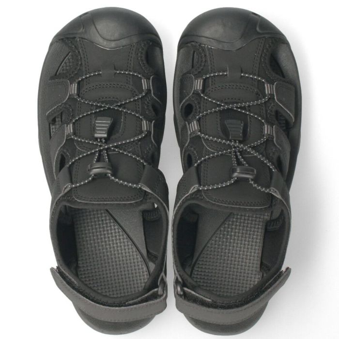 サンダル メンズ レディース 疲れない 歩きやすい 夏 アウトドア シューズ 防滑 調節可能 スポーツサンダル 黒 ブラック グレー 靴 パレード 55201 Parade