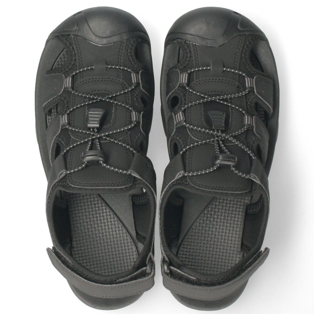 サンダル メンズ レディース 疲れない 歩きやすい 夏 アウトドア シューズ 防滑 調節可能 スポーツサンダル 黒 ブラック グレー 靴 パレード 55201 Parade