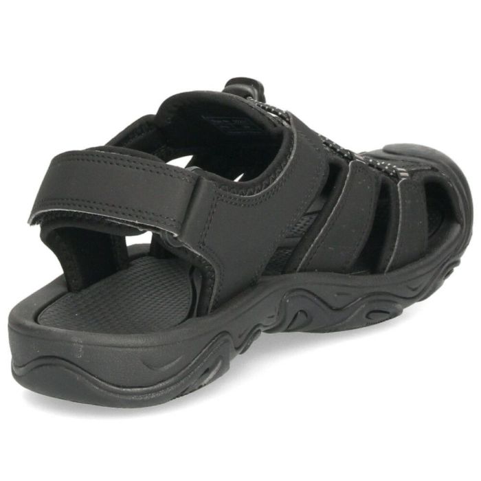 サンダル メンズ レディース 疲れない 歩きやすい 夏 アウトドア シューズ 防滑 調節可能 スポーツサンダル 黒 ブラック グレー 靴 パレード 55201 Parade