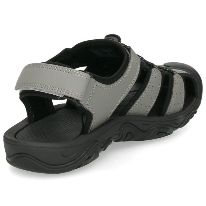 サンダル メンズ レディース 疲れない 歩きやすい 夏 アウトドア シューズ 防滑 調節可能 スポーツサンダル 黒 ブラック グレー 靴 パレード 55201 Parade