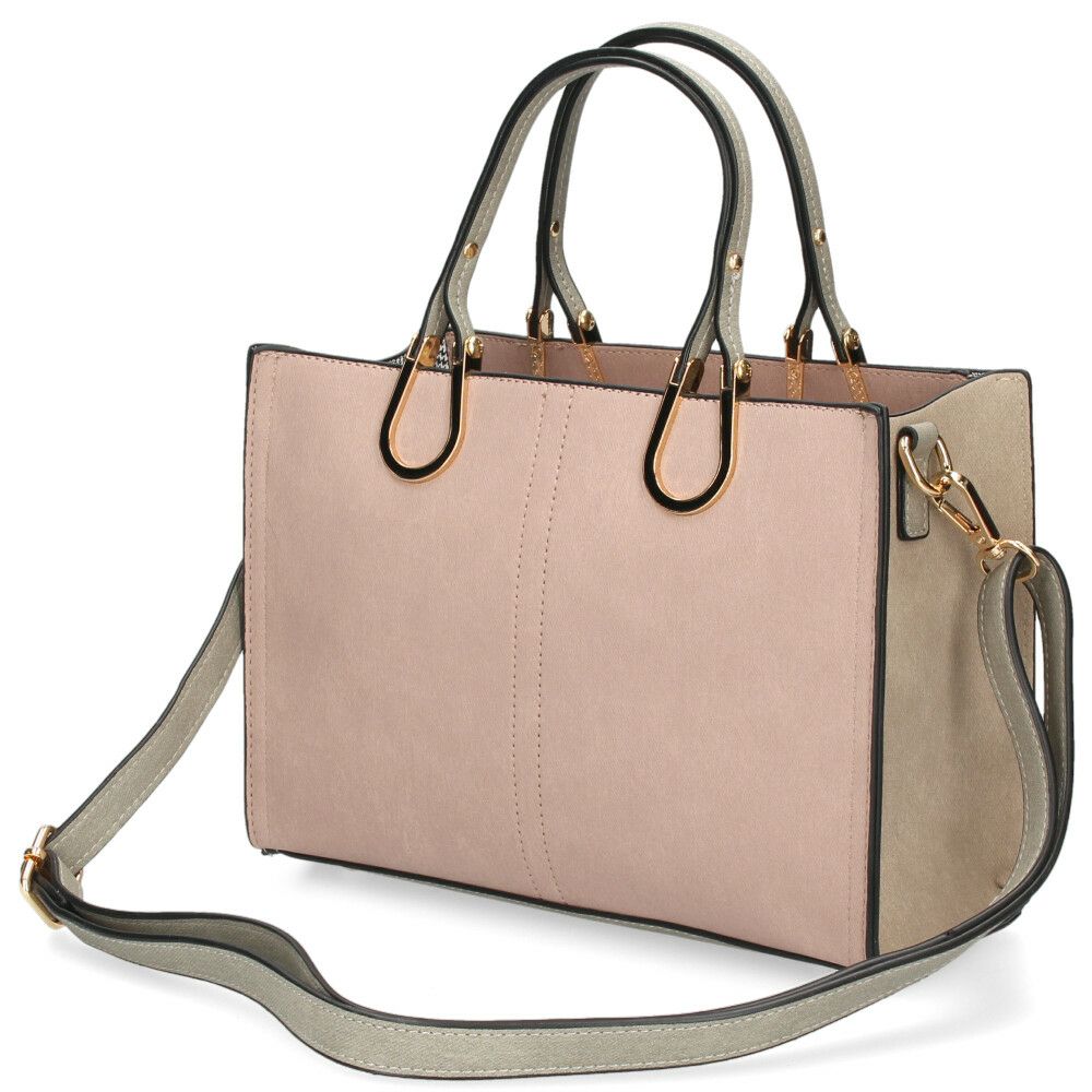 トートバッグ レディース 小さめ 通勤 通学 2WAY ショルダー ハンドバッグ 肩掛け 斜め掛け 仕切り ファスナー付き おしゃれ きれいめ 37880T ラムモード LAMBMODE