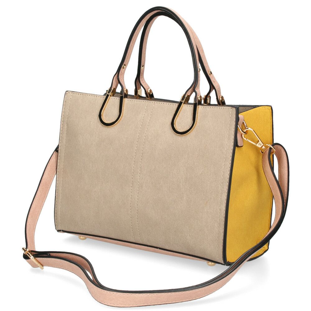 トートバッグ レディース 小さめ 通勤 通学 2WAY ショルダー ハンドバッグ 肩掛け 斜め掛け 仕切り ファスナー付き おしゃれ きれいめ 37880T ラムモード LAMBMODE