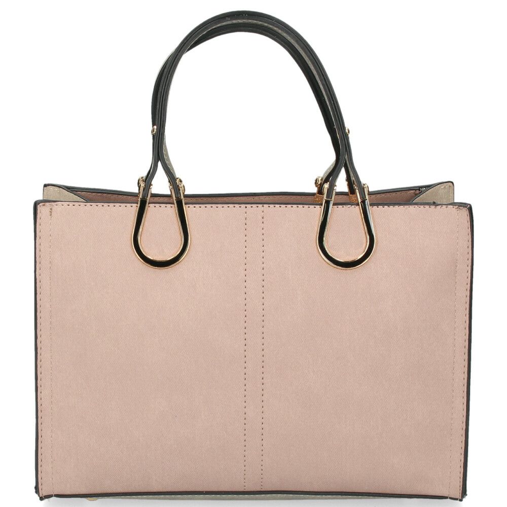 トートバッグ レディース 小さめ 通勤 通学 2WAY ショルダー ハンドバッグ 肩掛け 斜め掛け 仕切り ファスナー付き おしゃれ きれいめ 37880T ラムモード LAMBMODE