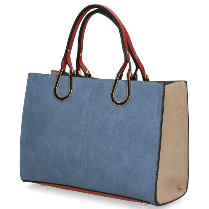 トートバッグ レディース 小さめ 通勤 通学 2WAY ショルダー ハンドバッグ 肩掛け 斜め掛け 仕切り ファスナー付き おしゃれ きれいめ 37880T ラムモード LAMBMODE