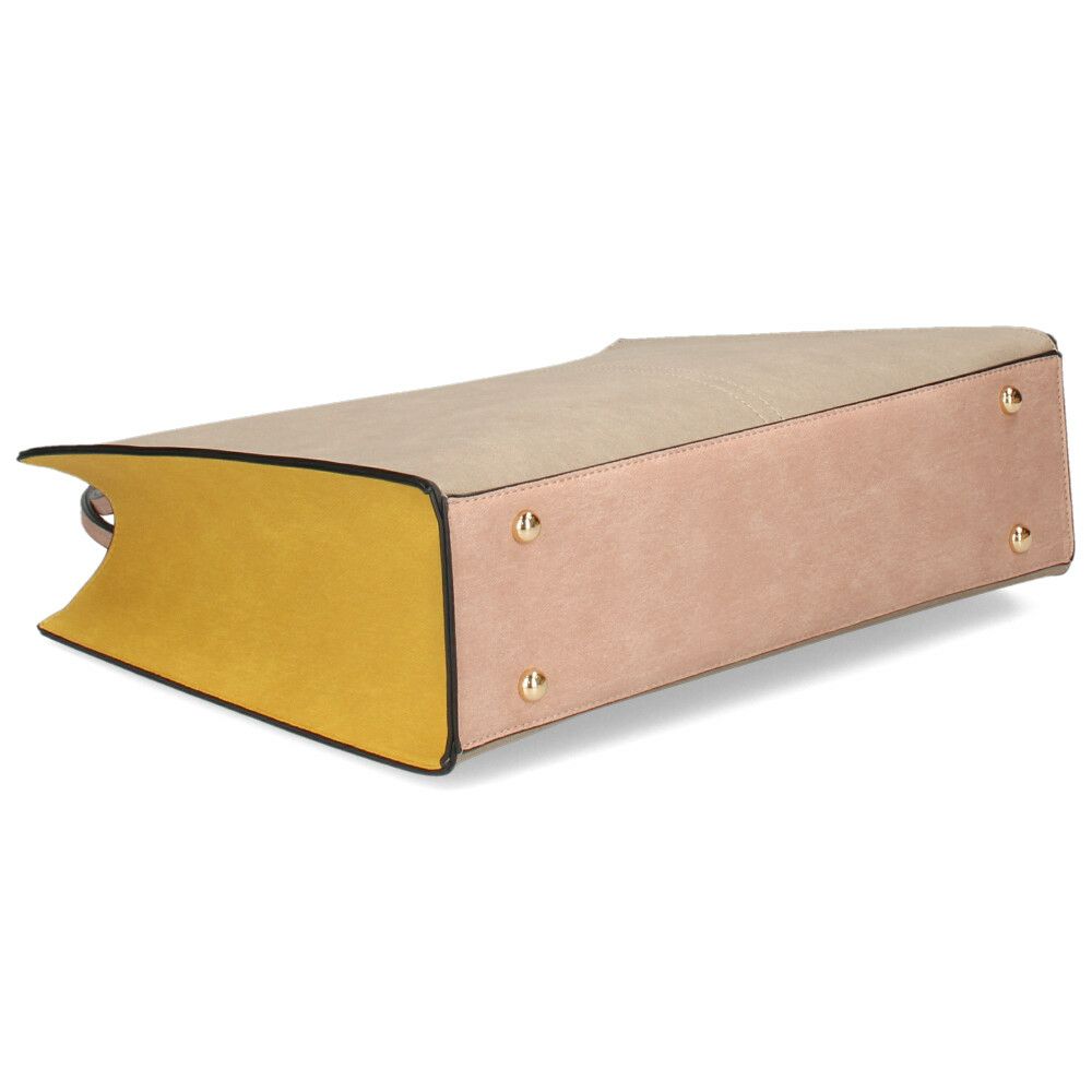 トートバッグ レディース 大きめ 通勤 通学 A4 ファスナー付き 仕切り 自立 肩掛け おしゃれ きれいめ バッグ 大容量 黒 37882T ラムモード LAMBMODE