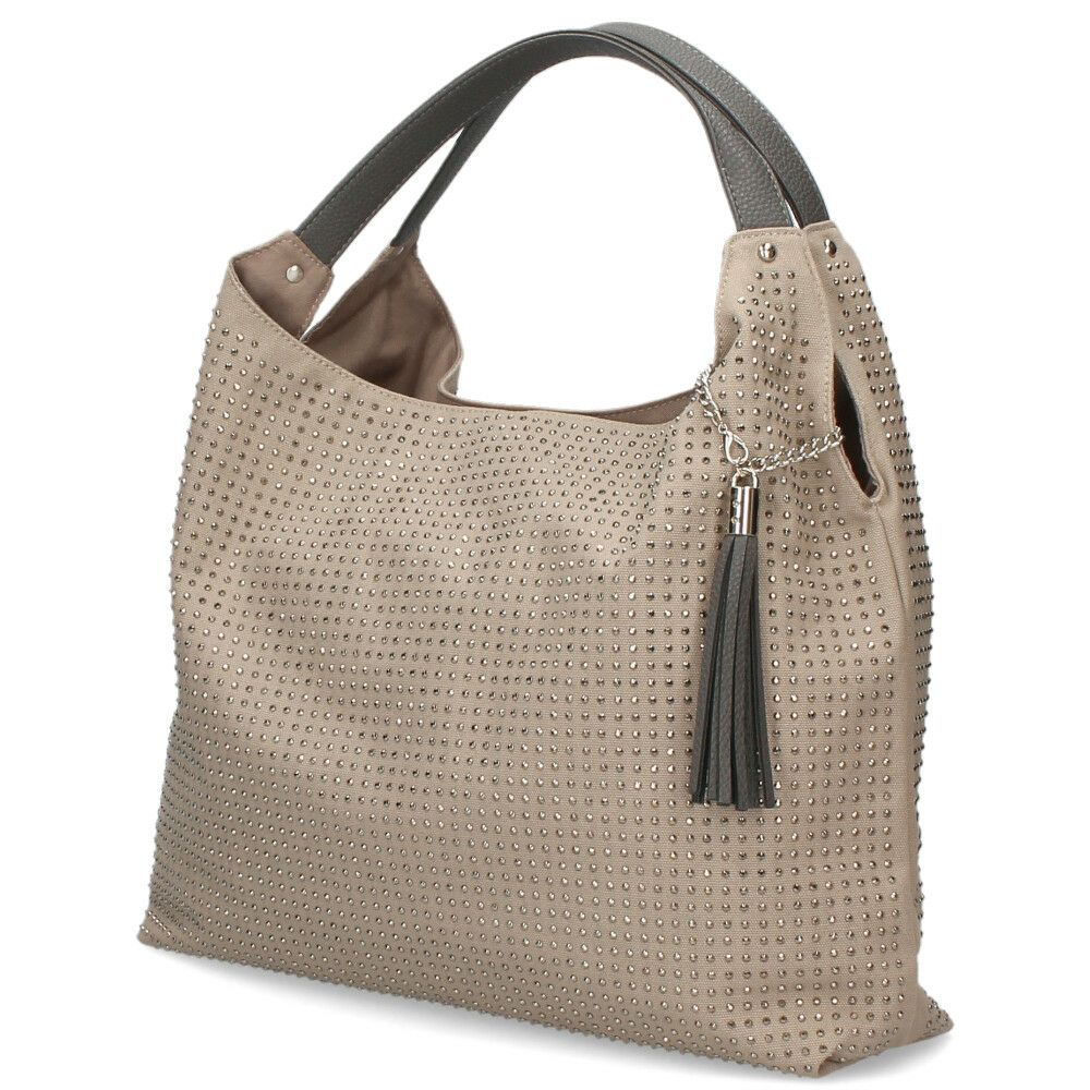 トートバッグ レディース 通勤 A4 肩掛け 大容量 通学 旅行 ブラック 黒 おしゃれ かわいい ラインストーン スタッズ ゼブラ柄 ドット柄 LAMB MODE ラムモード バルーントートバッグ 38130