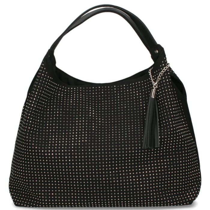 トートバッグ レディース 通勤 A4 肩掛け 大容量 通学 旅行 ブラック 黒 おしゃれ かわいい ラインストーン スタッズ ゼブラ柄 ドット柄 LAMB MODE ラムモード バルーントートバッグ 38130