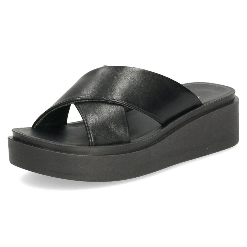 サンダル レディース 厚底 クロスベルト 歩きやすい つっかけ 夏 きれいめ カジュアル シンプル 黒 ブラック シルバー Parade パレード 45109