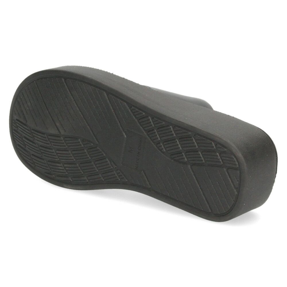 サンダル レディース 厚底 クロスベルト 歩きやすい つっかけ 夏 きれいめ カジュアル シンプル 黒 ブラック シルバー Parade パレード 45109