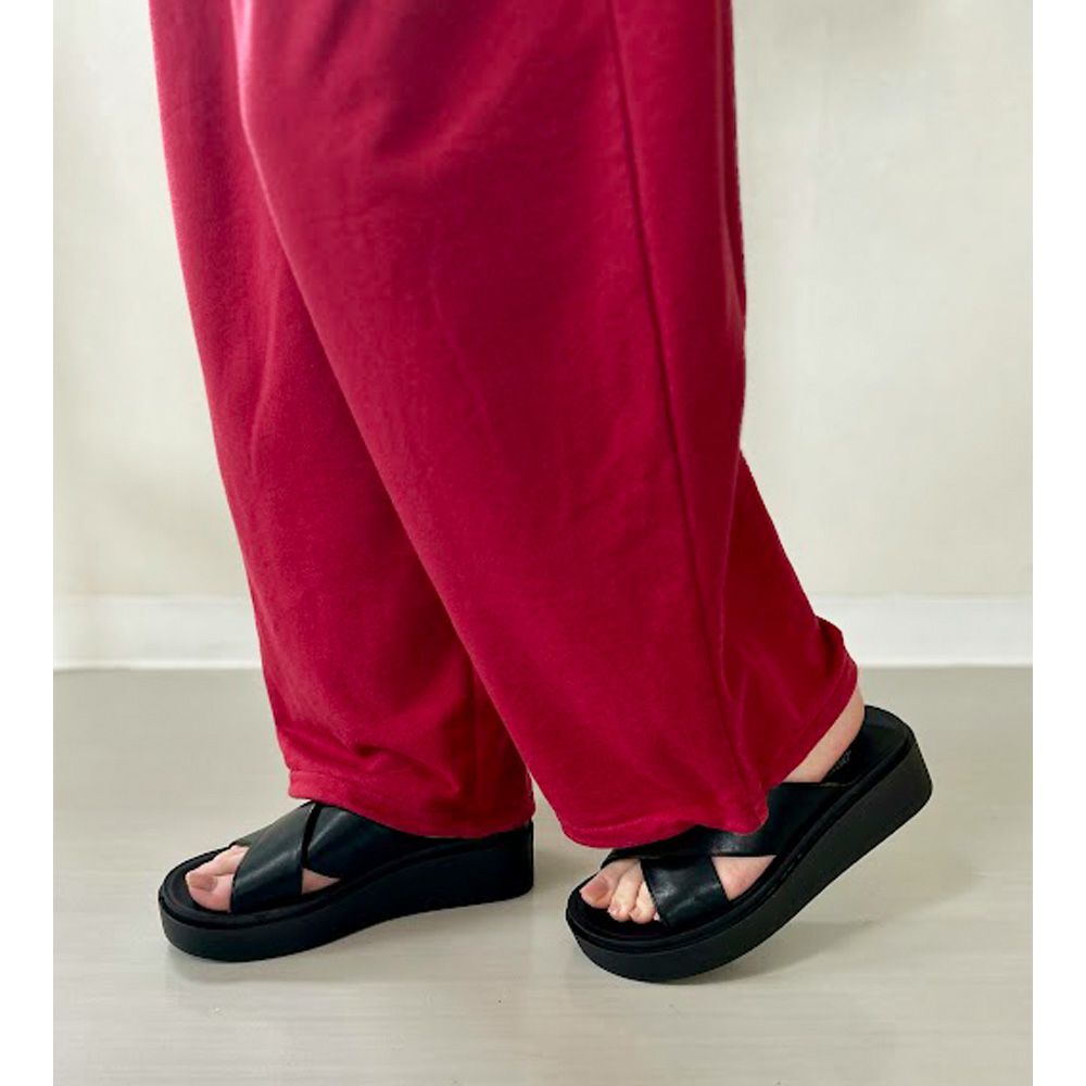 サンダル レディース 厚底 クロスベルト 歩きやすい つっかけ 夏 きれいめ カジュアル シンプル 黒 ブラック シルバー Parade パレード 45109