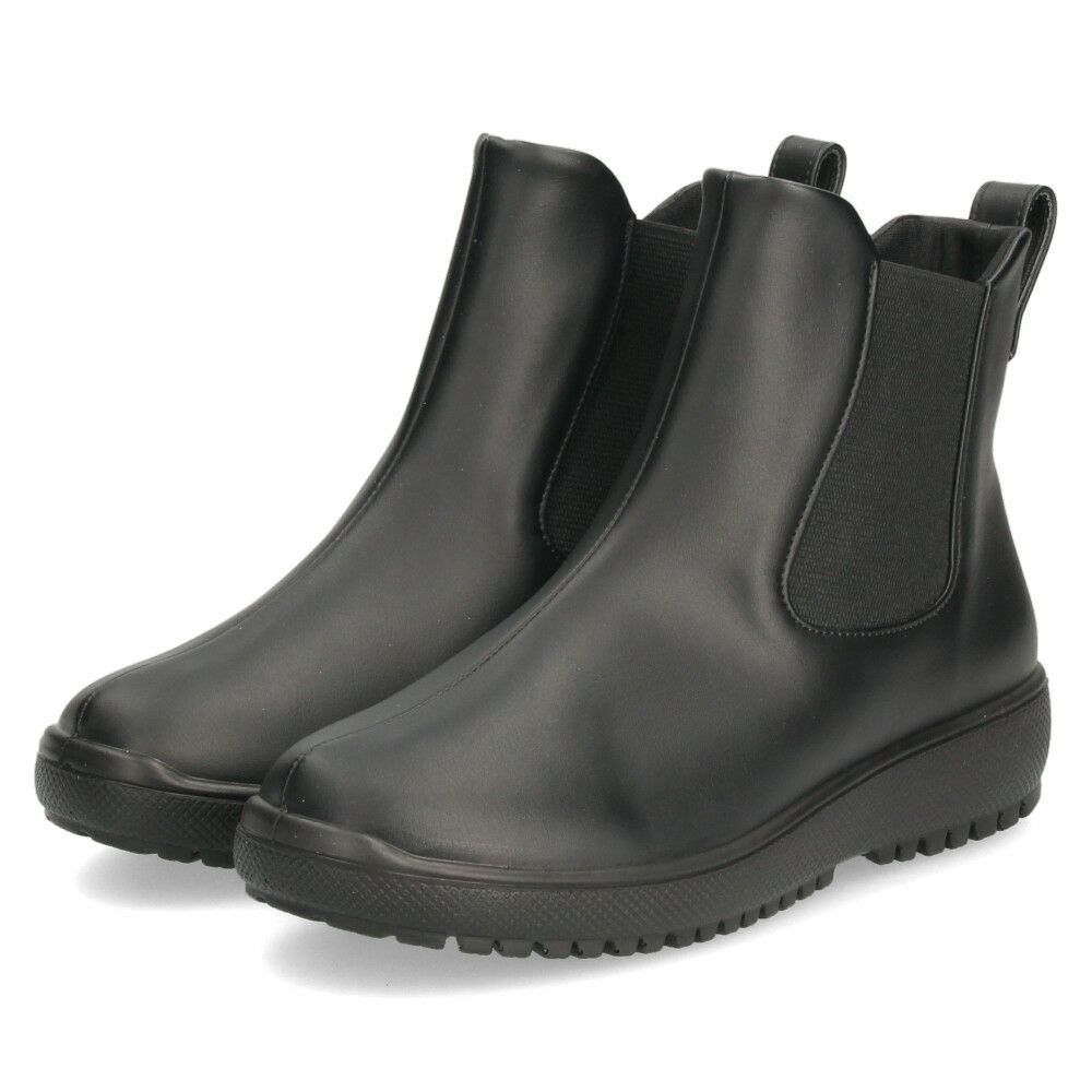 レインブーツ レディース サイドゴア ショートブーツ 長靴 防水 3E 幅広 レインシューズ 雨 カジュアル ガーデニング 抗菌防臭加工 履きやすい パンジー 4810 Pansy