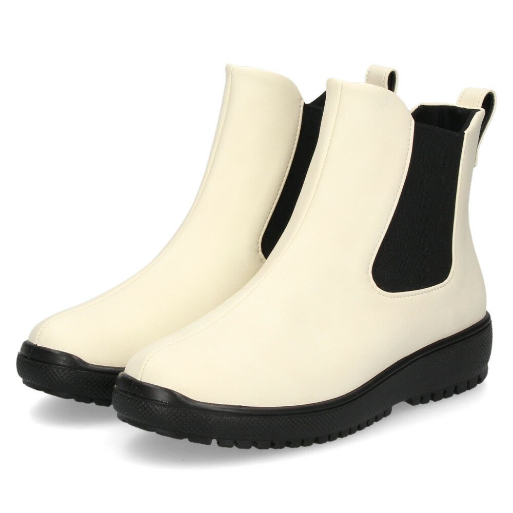 レインブーツ レディース サイドゴア ショートブーツ 長靴 防水 3E 幅広 レインシューズ 雨 カジュアル ガーデニング 抗菌防臭加工 履きやすい パンジー 4810 Pansy