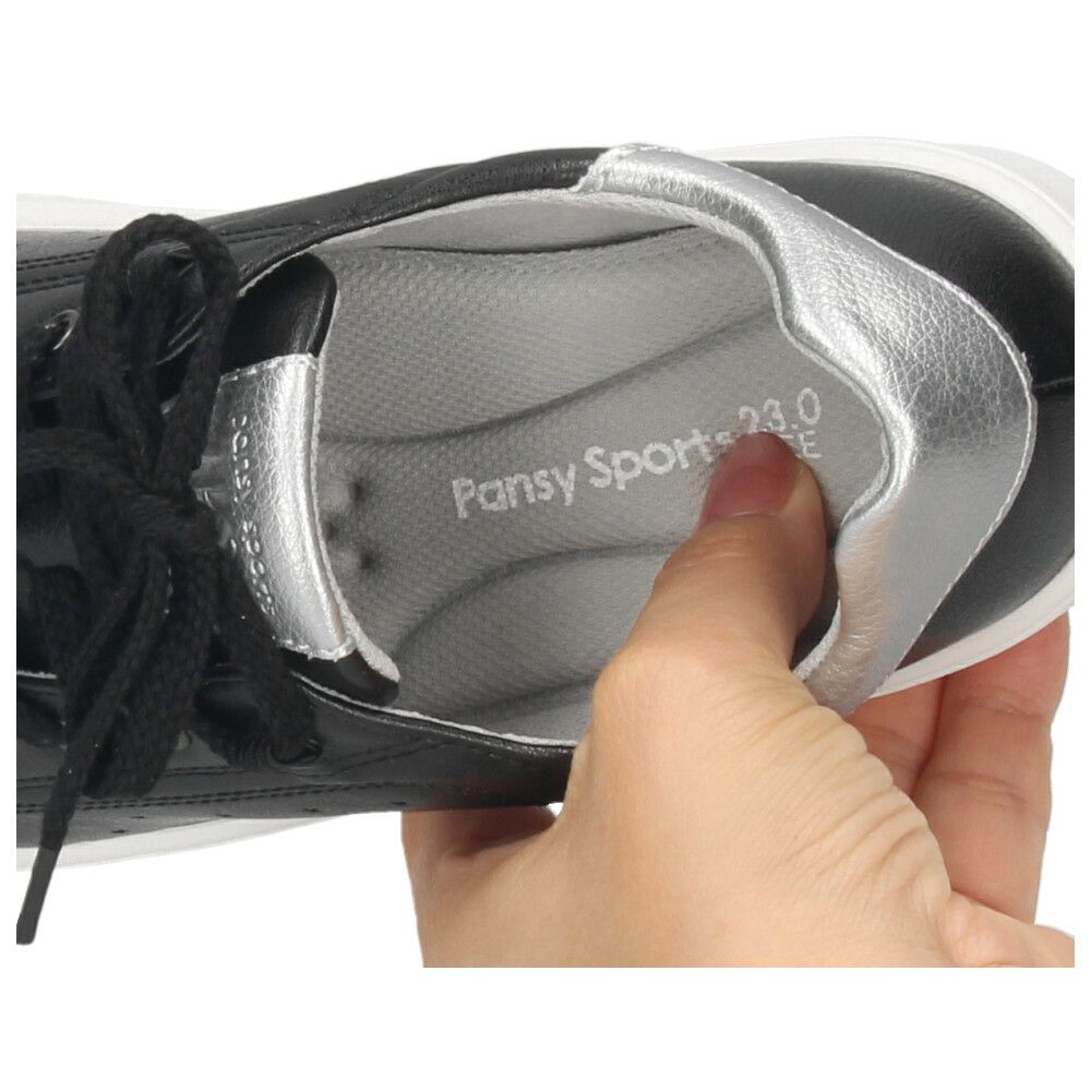 スニーカー レディース きれいめ 軽量 通勤 靴 抗菌 防臭 靴ずれ防止 ローカット 3E ゆったり 疲れない 歩きやすい PANSY パンジー PS1391